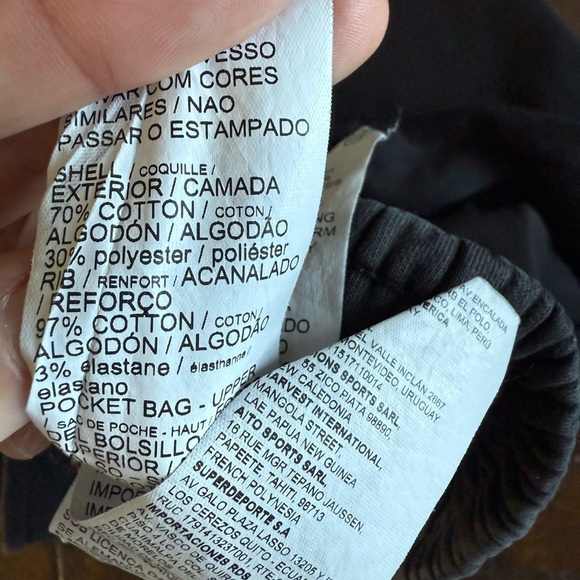 Men’s Black Puma Joggers, Size XL - Picture 6 of 7